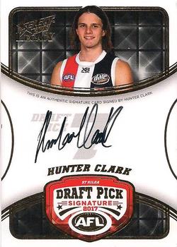 2018 Select Legacy - 2017 Draft Pick Signatures #DPS15 Hunter Clark Front